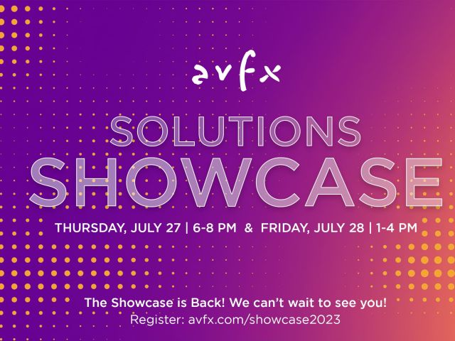 AVFX 2023 Solutions Showcase