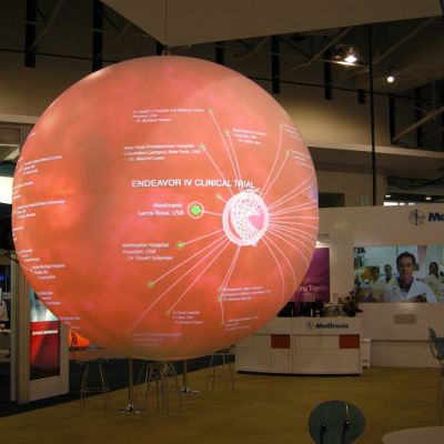 Trade Show Booth Sphere